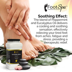 FootSpa made-in-USA packaging signals quality ingredients