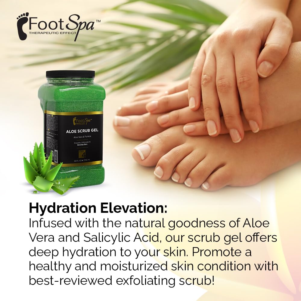 FootSpa made in USA since 1987 with quality ingredients.