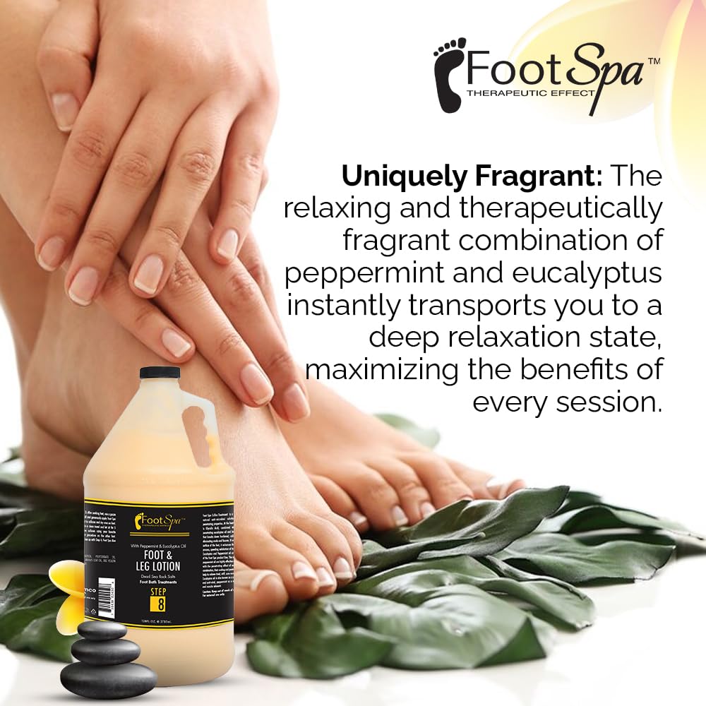 FootSpa Made in USA emblem on the gallon bottle