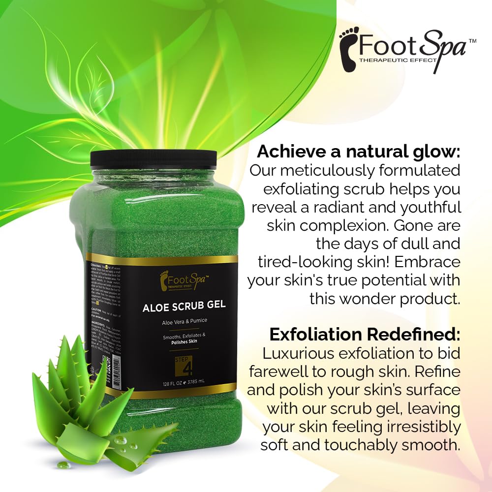 FootSpa sulfate-free and alcohol-free formula supports gentle use.