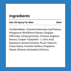 ForHair bottle in hand ready for daily scalp routine