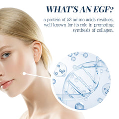 FOREST OF THE BORGES'S EGF serum compact packaging suggests travel friendly care.