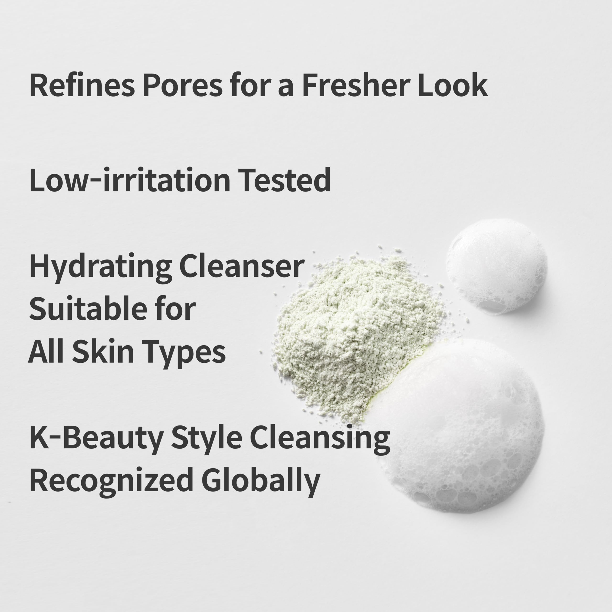 FORETDERM Matcha Enzyme FX fragrance-free label on clean packaging
