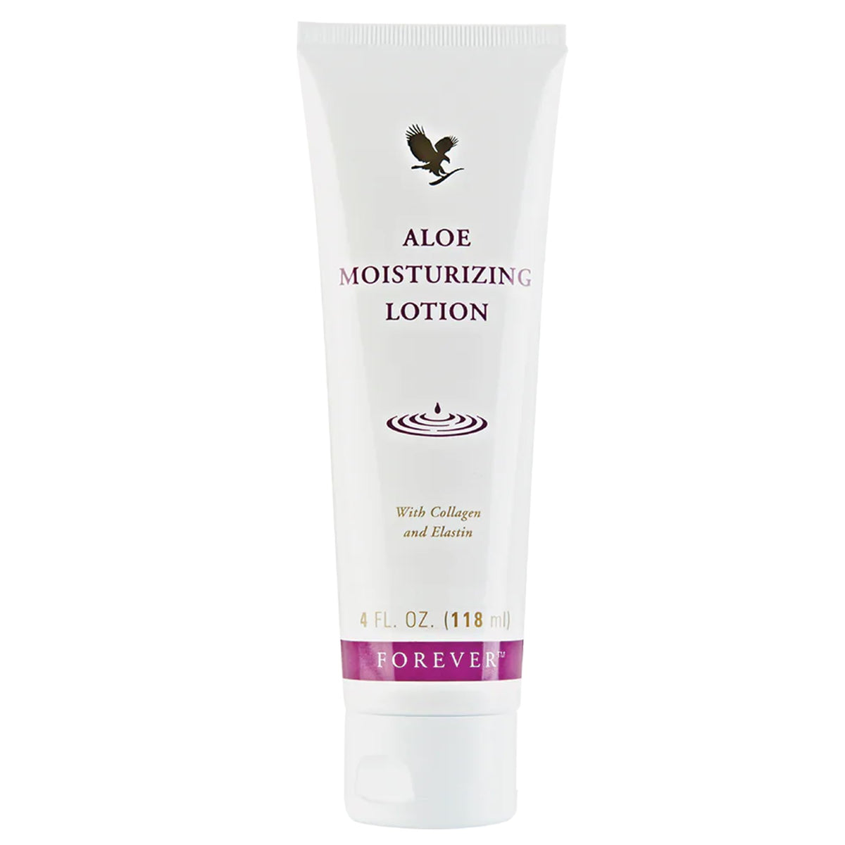 Forever Living Aloe Moisturizing Lotion bottle front for deep hydration