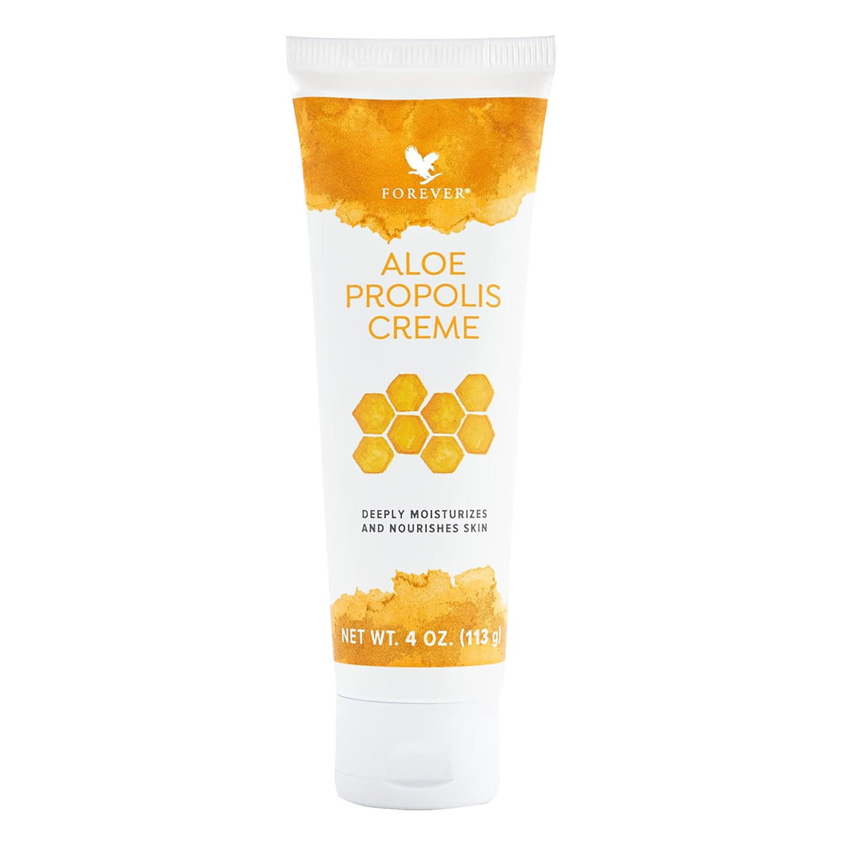 Forever Living Aloe Propolis Creme bottle pour delivers daily nourishment for dry skin.