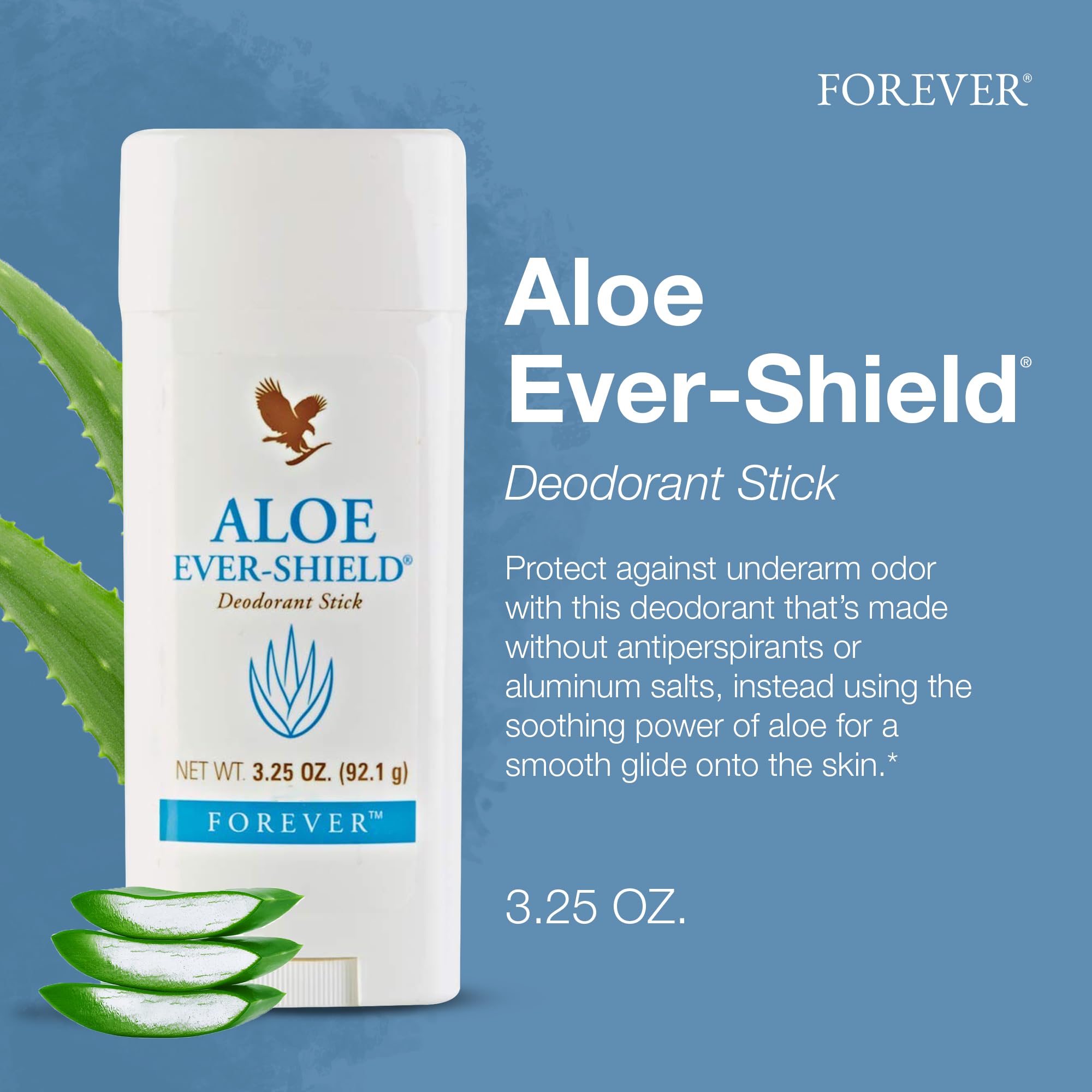 Forever Living Aloe Ever-Shield pack-3 shows value for daily odor protection.
