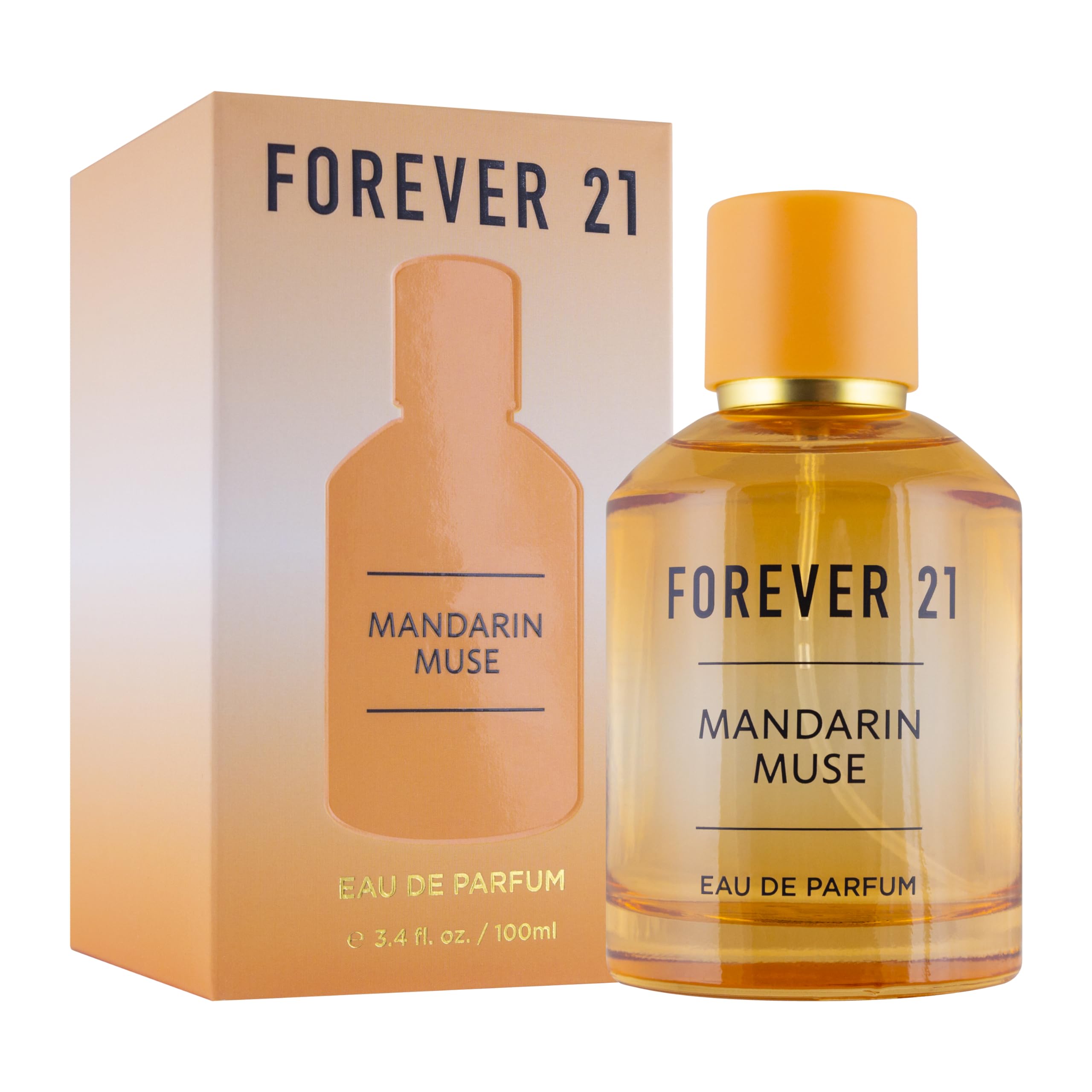 Forever 21 Mandarin Muse bottle front, ideal for everyday wear.