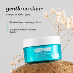 Forge Skin Day and Night routine application demonstrates versatile use.