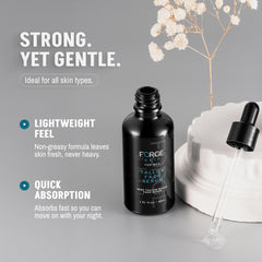 Forge Skin Green Tea visual emphasizing antioxidant support for skin resilience.
