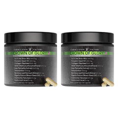 Formulation Factory Crown of Glory bottle front view supports overall hair wellness.