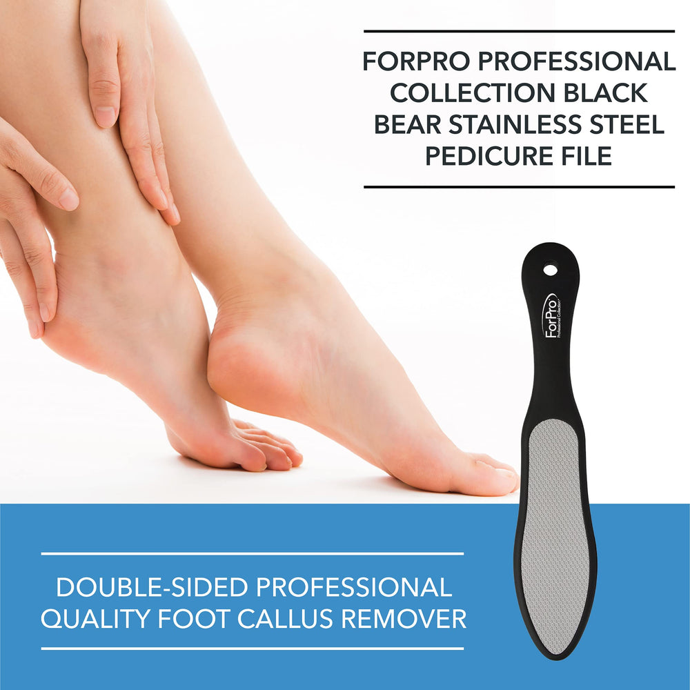 ForPro Black Bear medium-dot side smooths and finishes rough skin