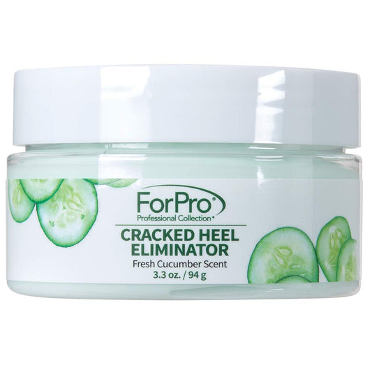 ForPro Cracked Heel Eliminator bottle showing intensive hydration for dry feet