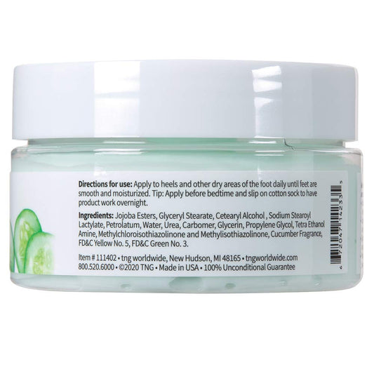ForPro Cracked Heel Eliminator jar close-up highlighting rich cream texture