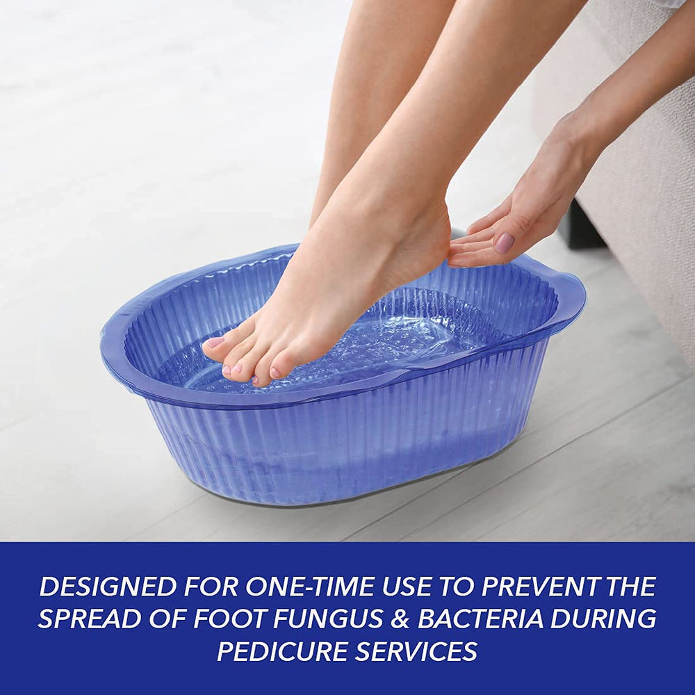 ForPro disposable pedi liners ensure a hygienic, single-use pedicure experience.