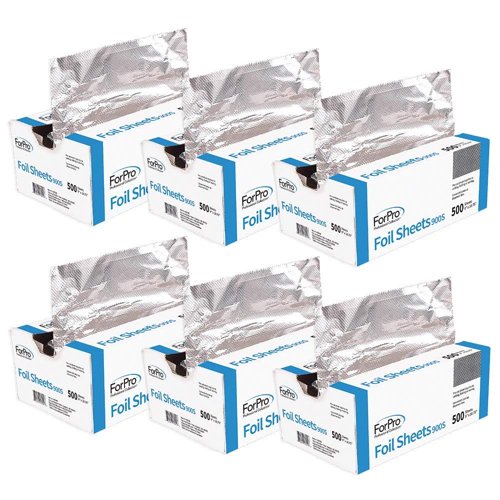 ForPro Professional Collection embossed foil sheets with pop-up dispenser for fast, mess-free wrapping.