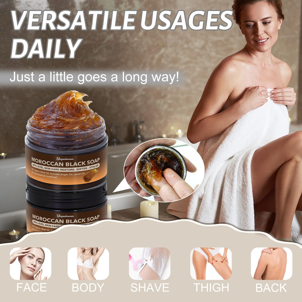 Forvirness Versatile soap for face, body, and shaving.