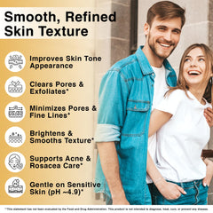 Foundation Skincare azelaic acid 14 percent cream swirl indicates brightening potential and even texture