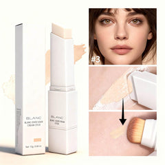 2 in 1 Foundation Stick With Brush dewy luminous finish for natural glow