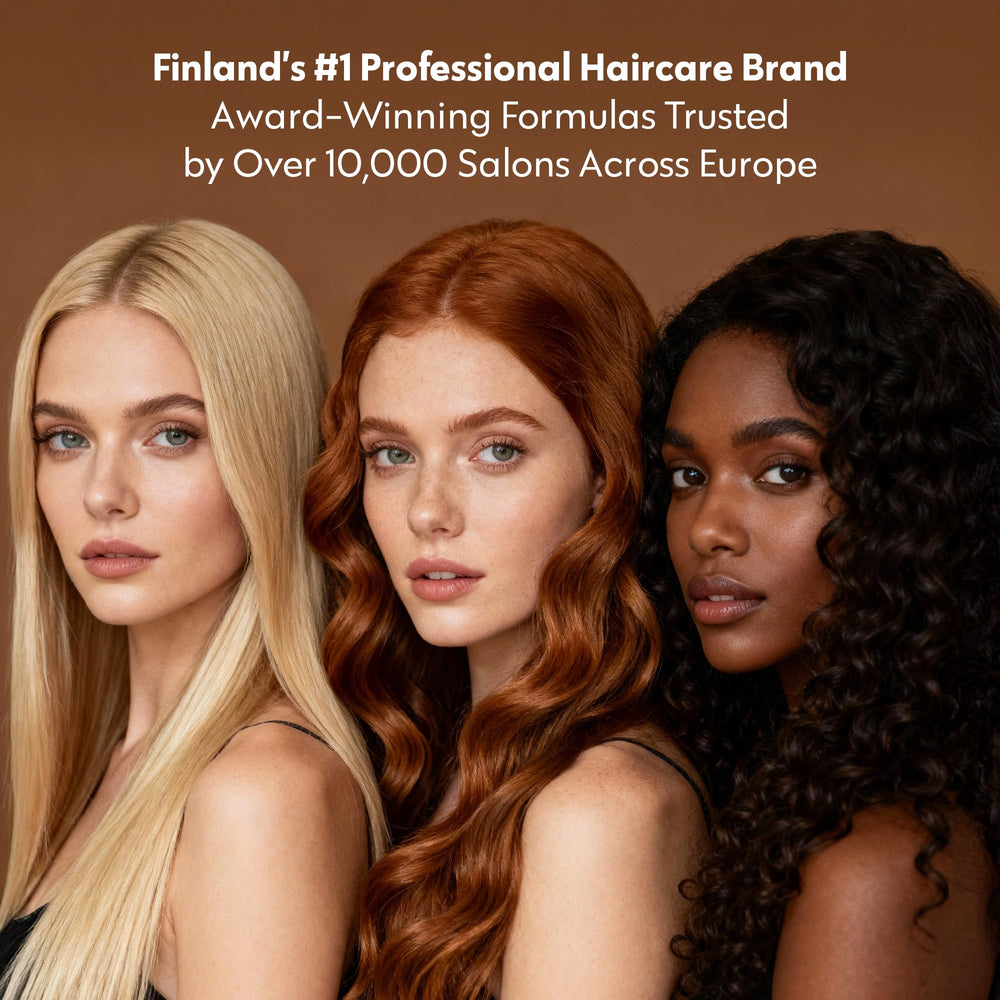 Four Reasons Color-safe hair shampoo image promotes lasting shine and manageable color.