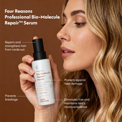 Four Reasons Bio-Molecule Repair Serum pump-action bottle ready for easy application.