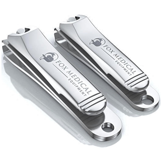 Fox Medical Equipment heavy-duty nail clippers with ultra-sharp blades for thick nails.
