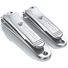 Fox Medical Equipment heavy-duty nail clippers with ultra-sharp blades for thick nails.