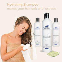 FRAGFRE eco-friendly packaging 8 oz bottle emphasizes cruelty-free branding and recyclability
