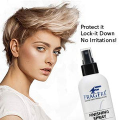 FRAGFRE fragrance-free label close-up highlighting hypoallergenic formula.