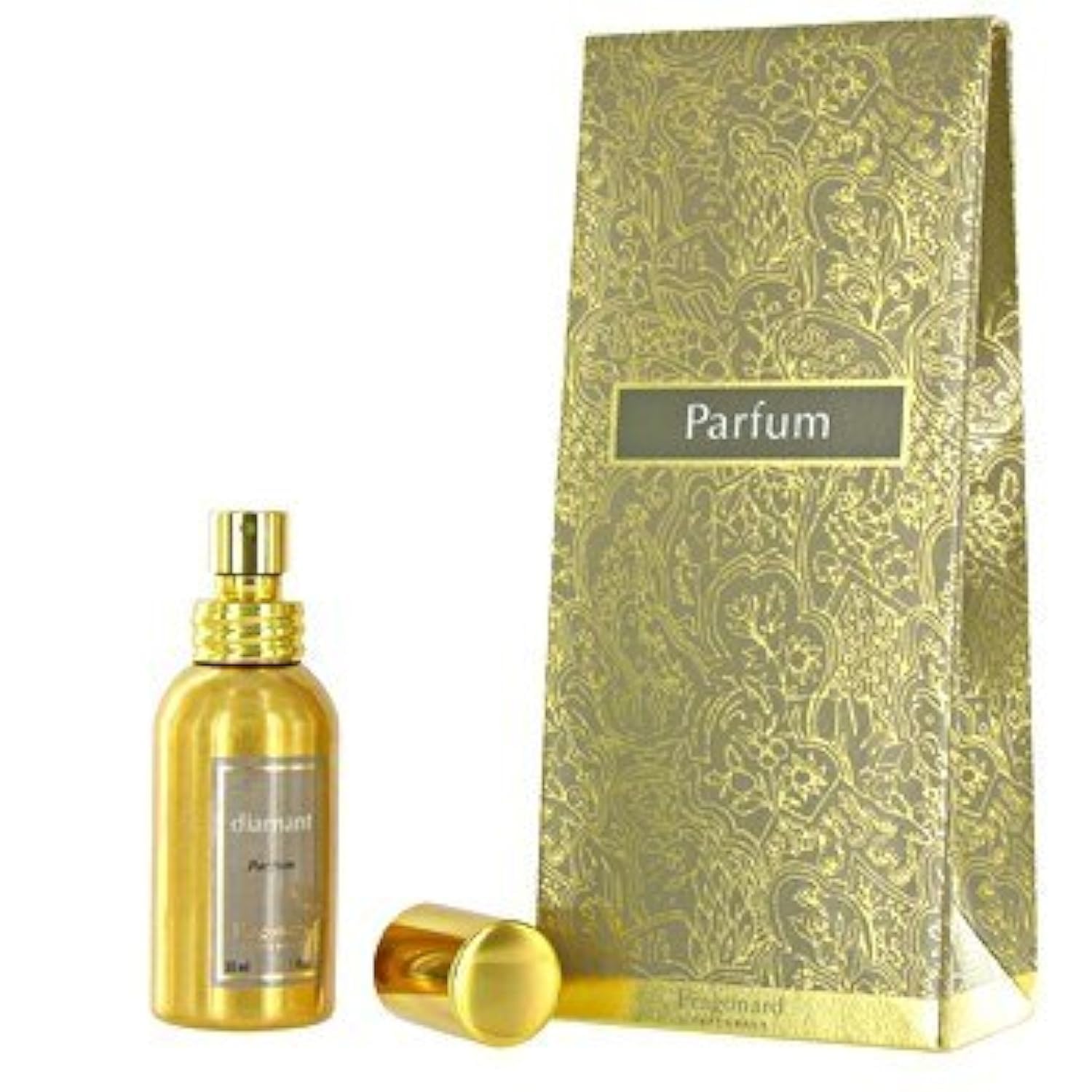 Fragonard Diamant 30ml bottle cap close-up, travel-friendly fragrance with lasting scent.