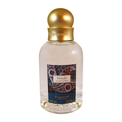 Fragonard Frivole EDT bottle side view highlighting portability