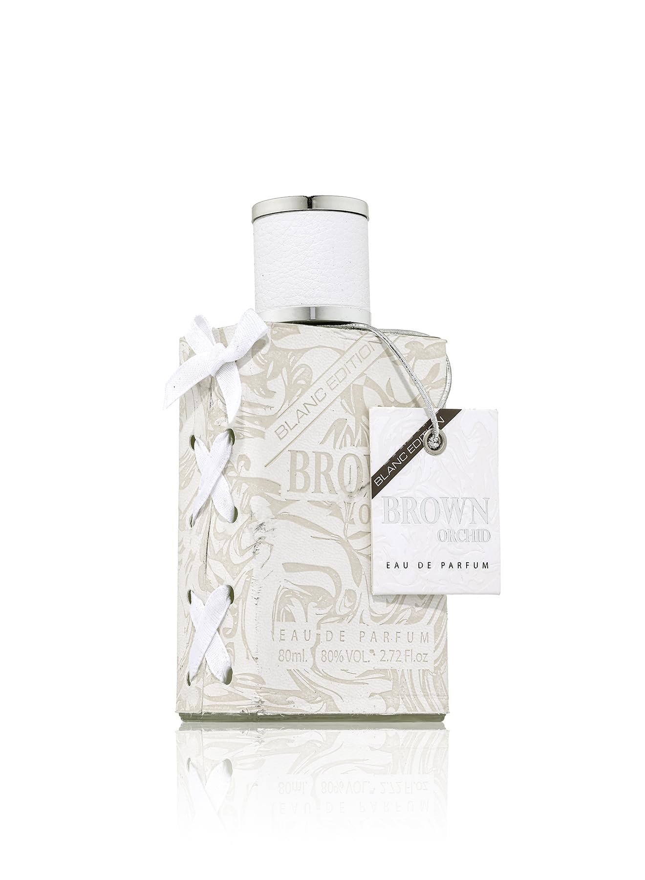 Fragrance World Brown Orchid Blanc Edition box packaging highlighting premium gift appeal