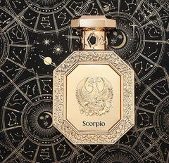 Fragrance World French Avenue Genesis Scorpio display highlighting unisex appeal