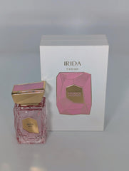 Fragrance World Irida amber-pink-pepper base, warm subtle kick