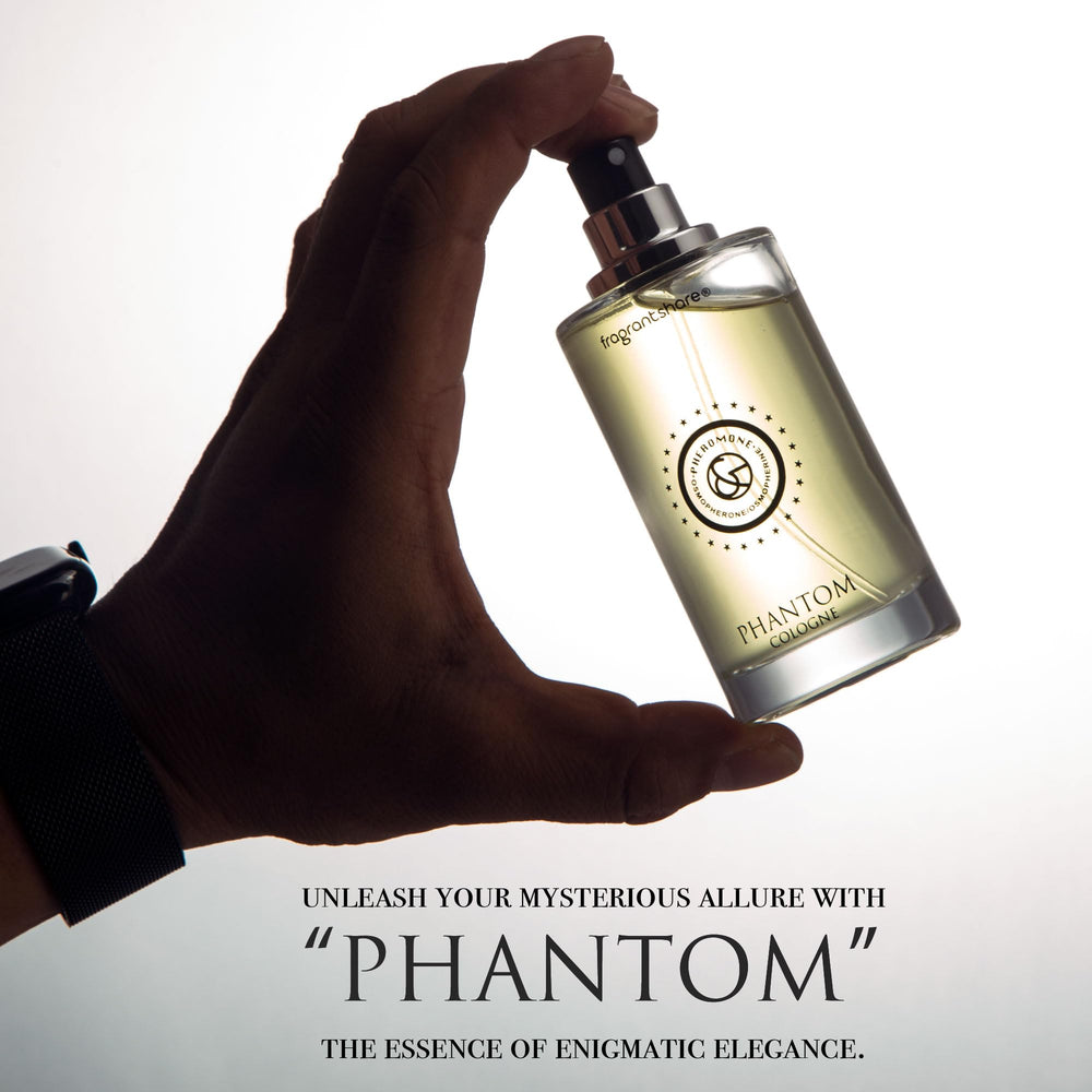 FragrantShare Phantom packaging box, premium presentation reinforces quality