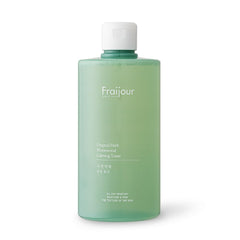 Fraijour Herb Wormwood Calming Toner bottle pour supports balanced skin after cleansing.