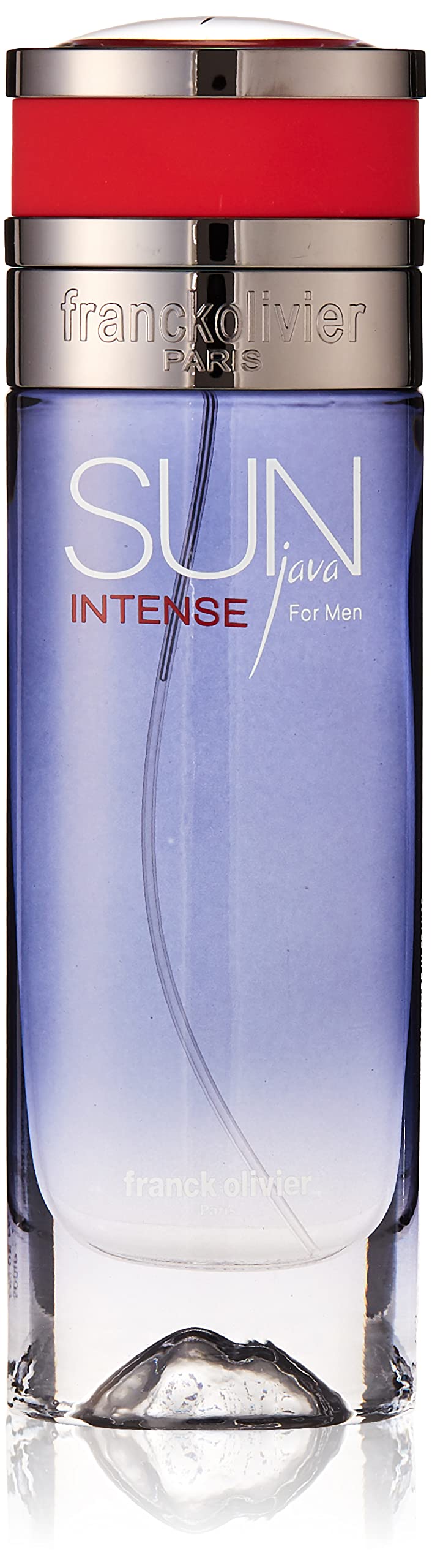 Franck Olivier Sun Java Intense bottle front, highlighting citrus freshness for daily wear
