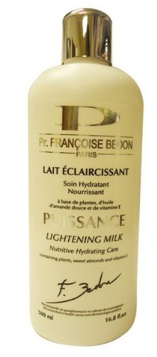 PR FRANCOISE BEDON PARIS Puissance body milk bottle for daily hydration and even-looking skin.