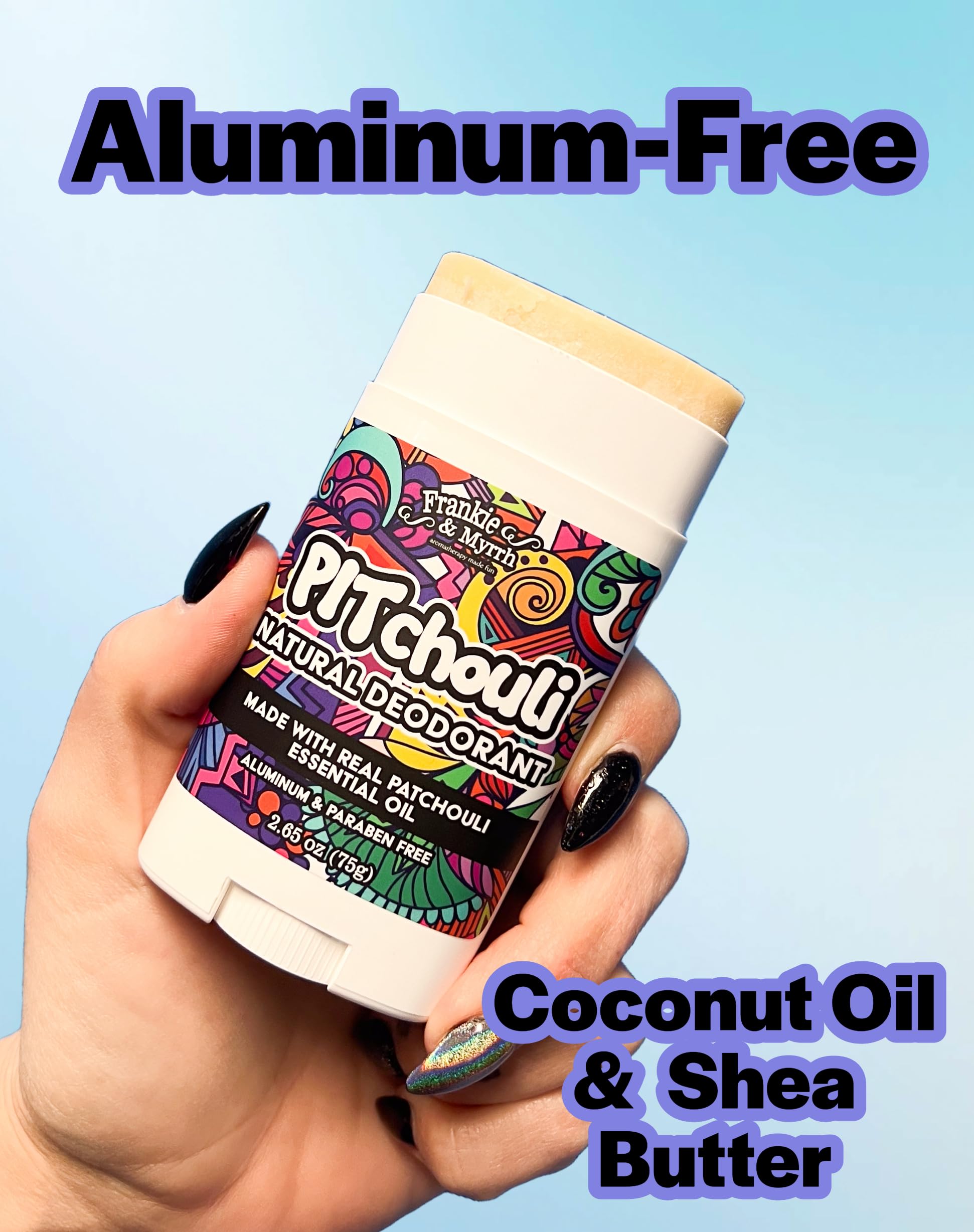 Frankie and Myrrh free from parabens and phthalates for peace of mind.