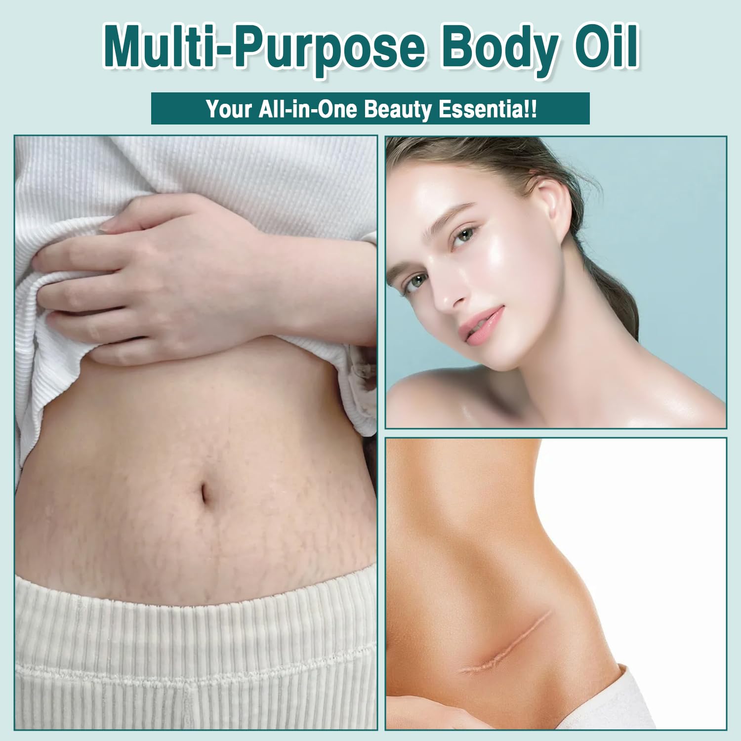 Face-safe formula designed for delicate neck and abdomen areas.