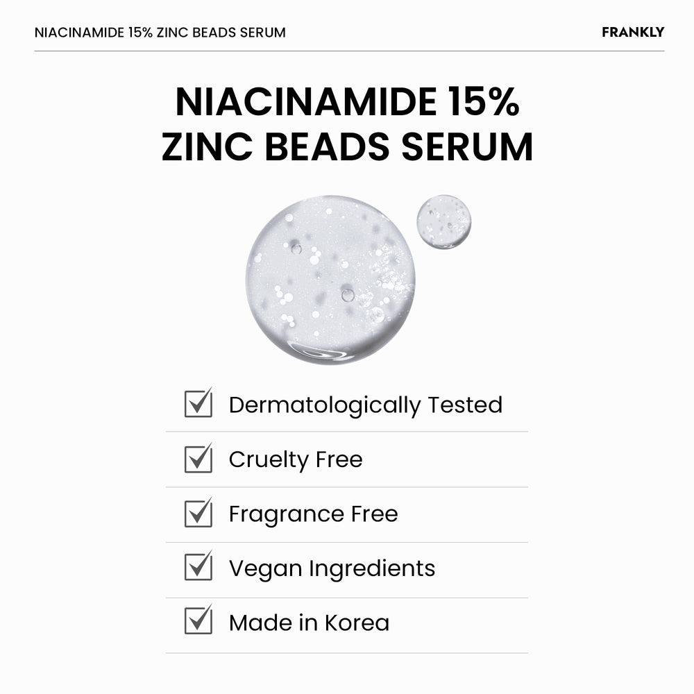 FRANKLY Niacinamide even tone glow concept mockup