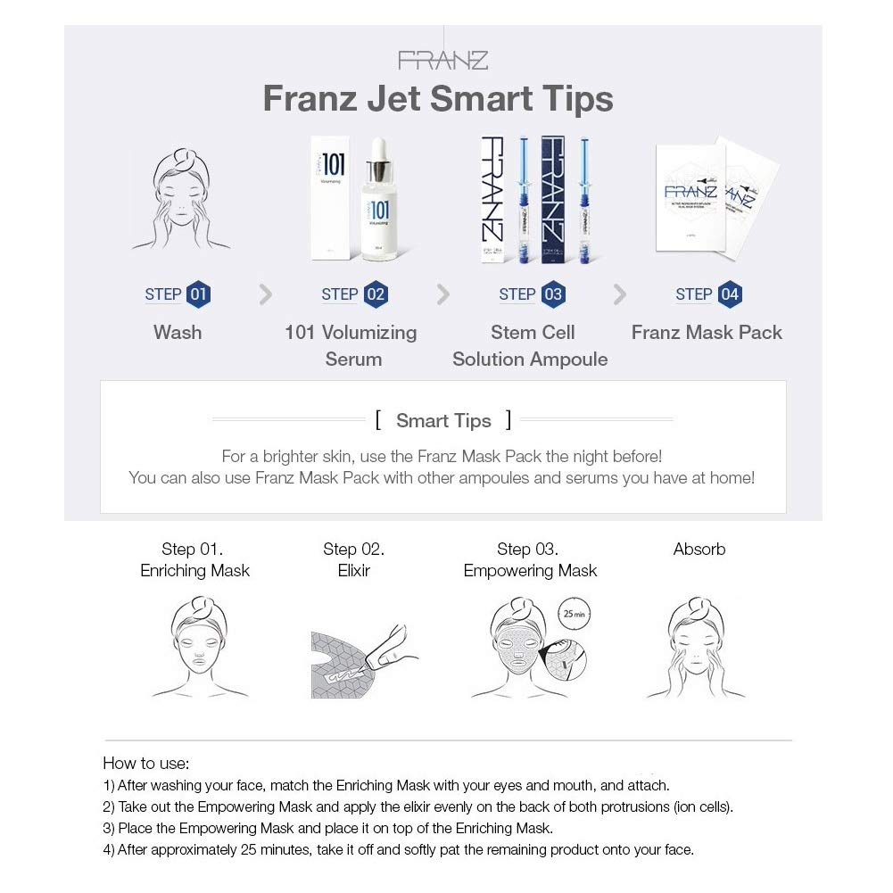FRANZ brand-logo image reinforces trusted K-beauty quality at a glance.