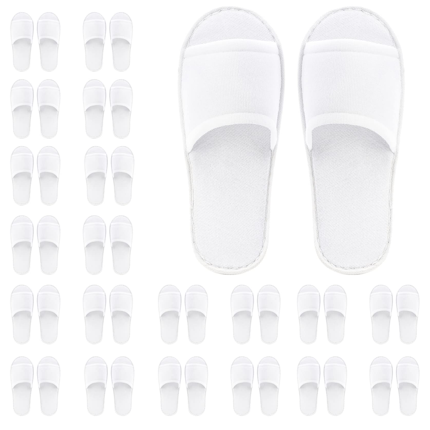 Frcctre disposable slippers Open toe for bulk guest comfort in hotels