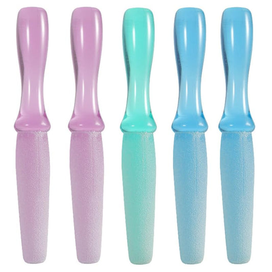 FRCOLOR foot file front view with rasp for easy callus removal at home.