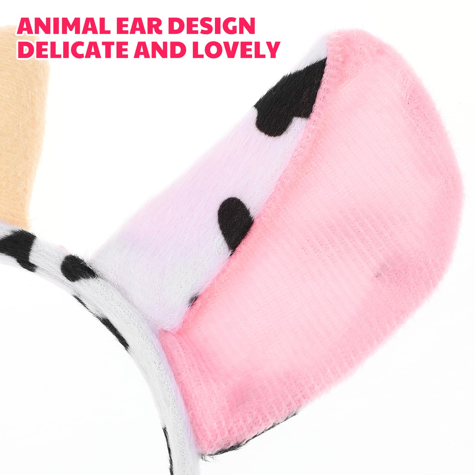 FRCOLOR packaging shows 12-piece cow headband set.