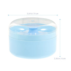 FRCOLOR puff container hand grip for one-handed use