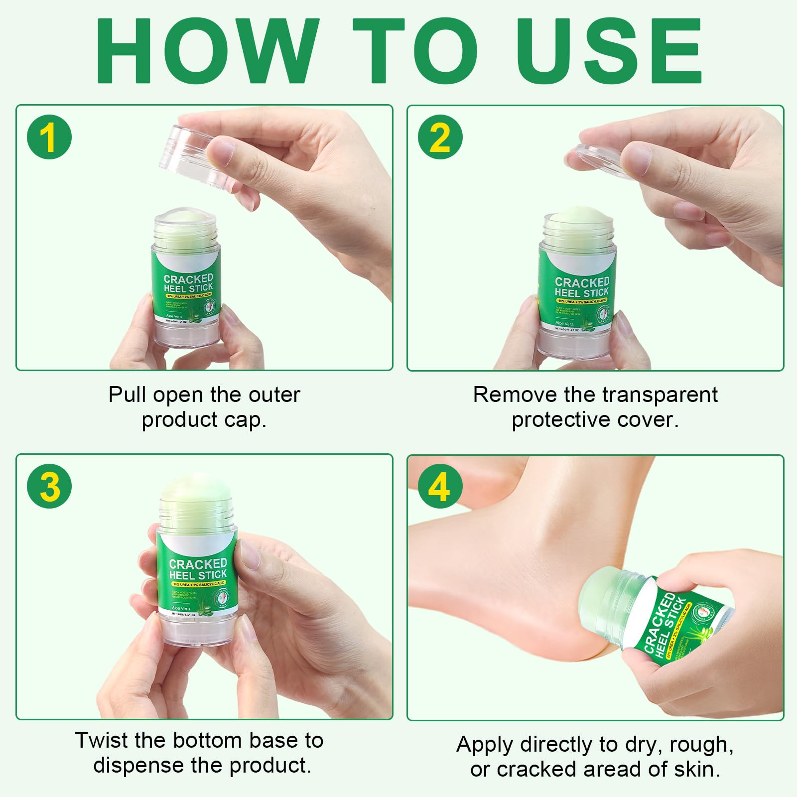 FRDUGA foot-care stick for daily moisture routines