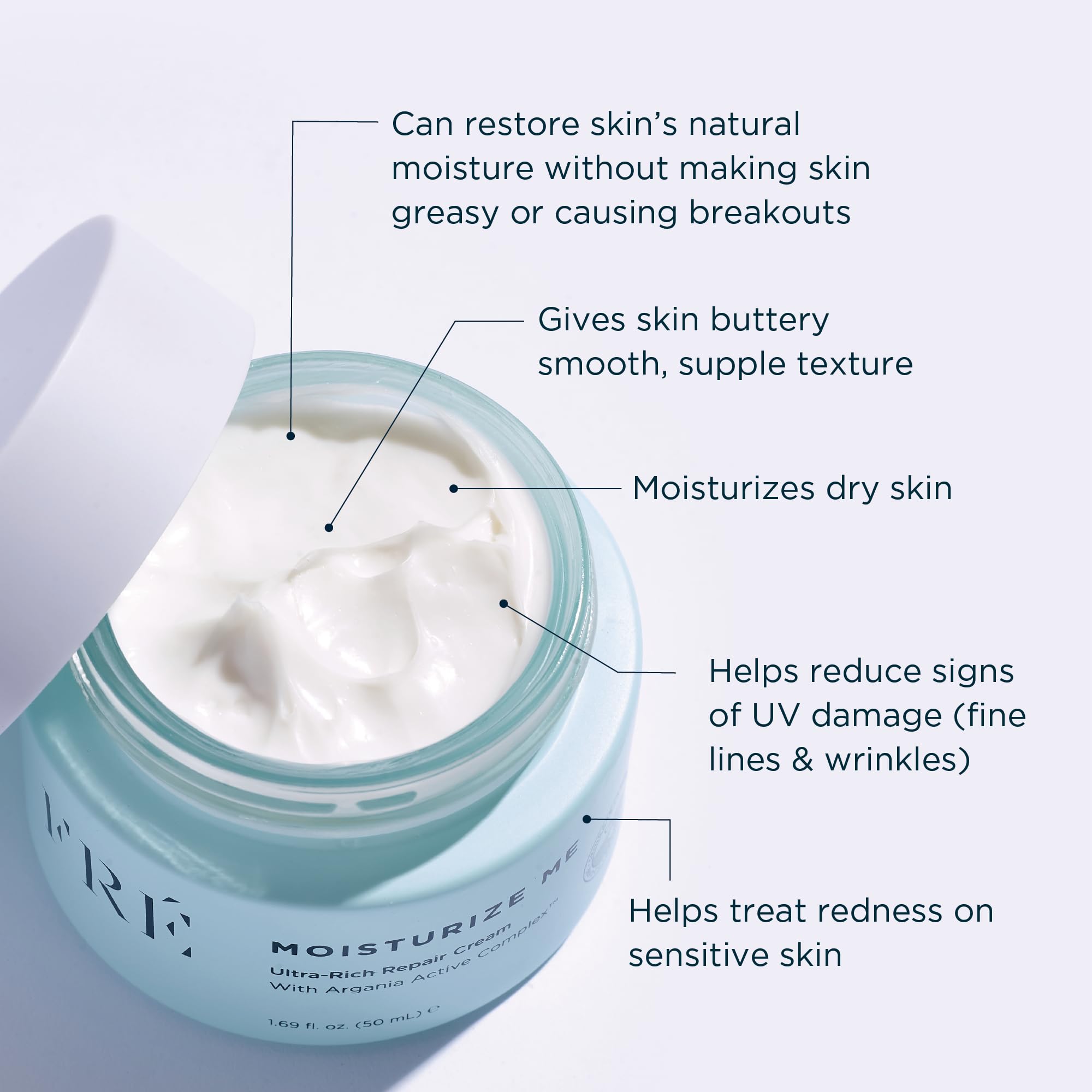 FRÉ Glass jar packaging signals clean beauty and sustainable design.