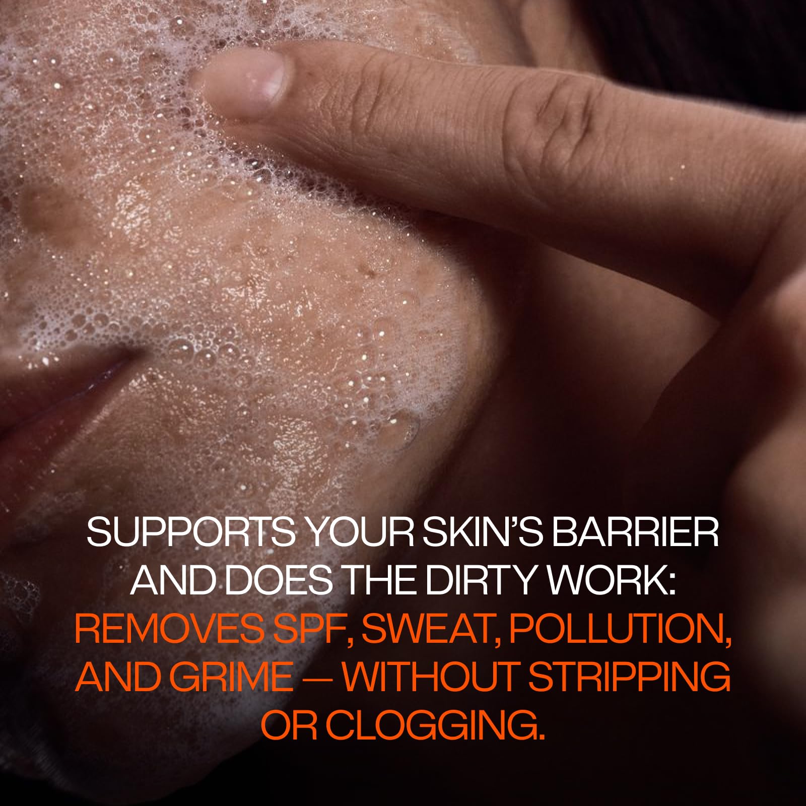 Freaks of Nature Barrier Balancing Cleanser dermatologist-tested vegan formula for sensitive skin.