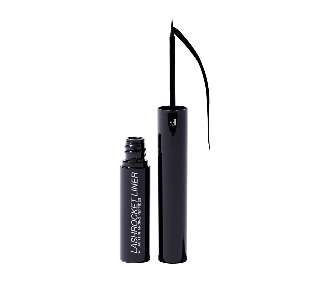 Freck Beauty LASHROCKET eyeliner with jet black precision tip for sharp lines