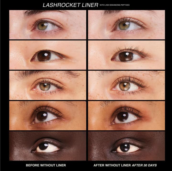 Versatile Freck Beauty LASHROCKET liner as eyeshadow base and liner